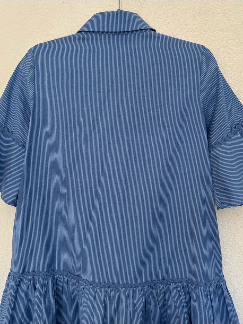 Pomander Place Blue Stripe Mckenna Dress - Picture 6 of 7
